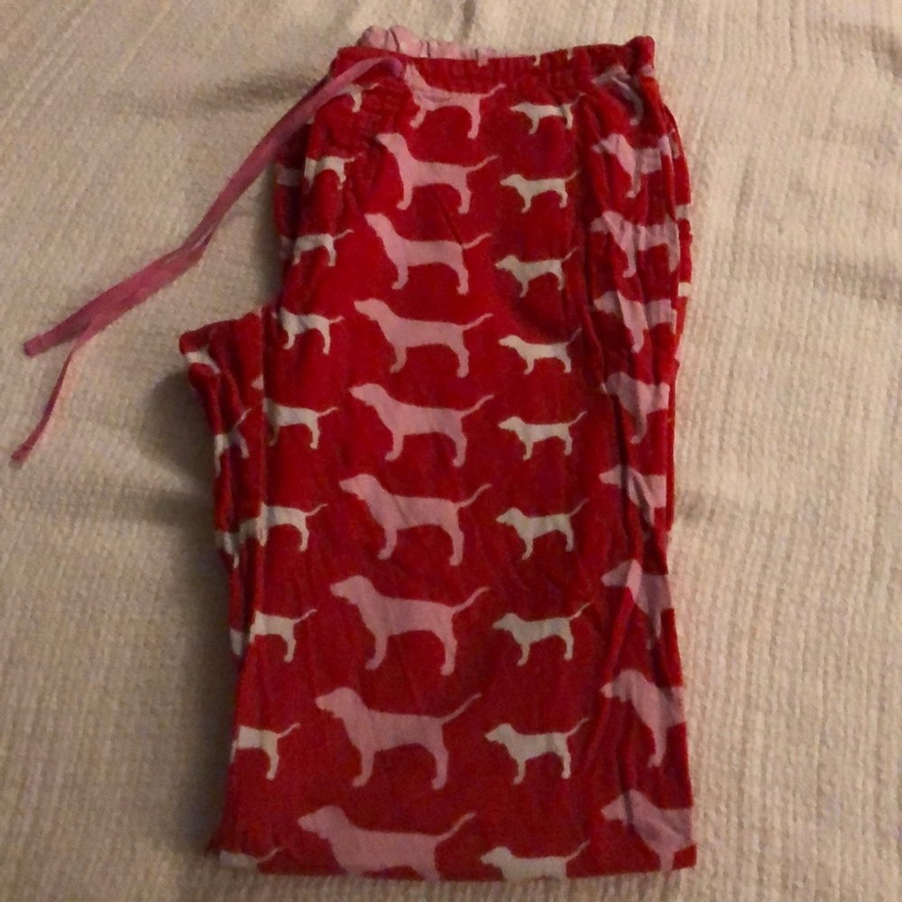 Vs pink pajama bottoms